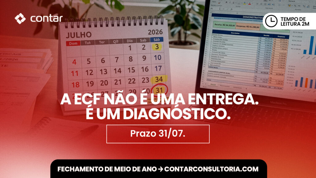 A ECF não é uma entrega. É um diagnóstico.
